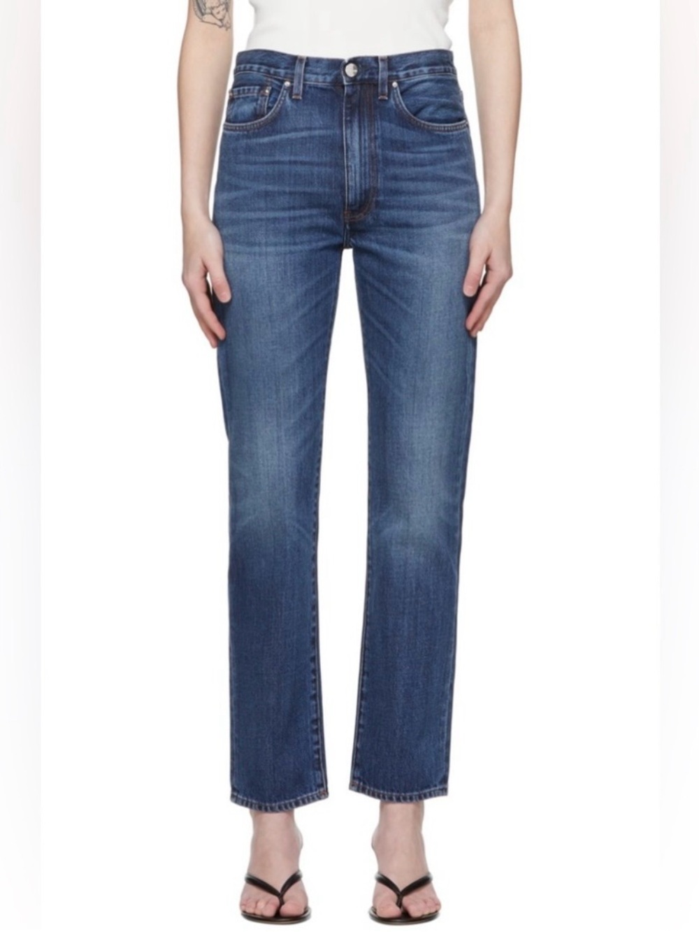 Toteme Regular Fit Denim Jeans Blue Size 27/30